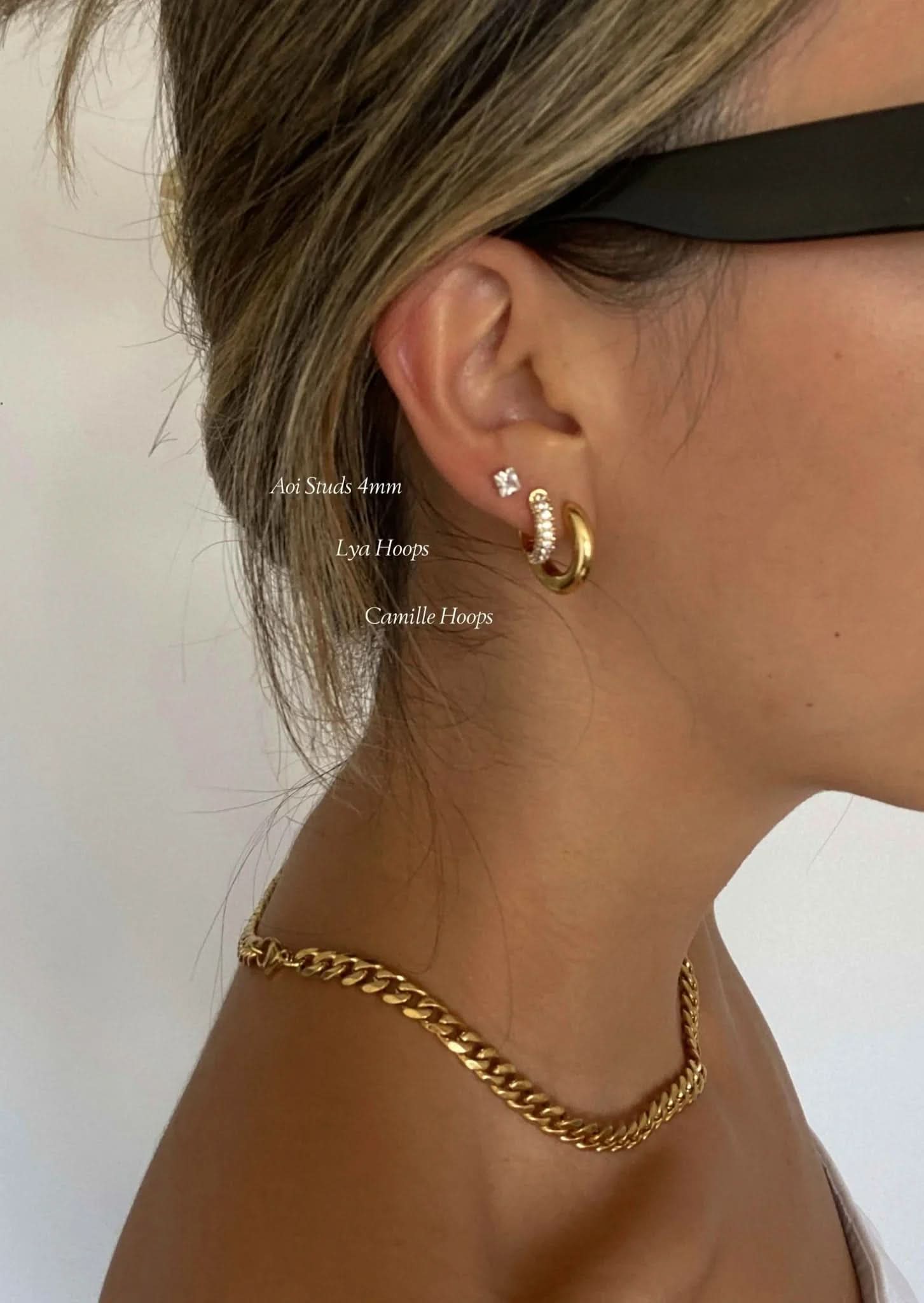 Feya Earrings - Gold