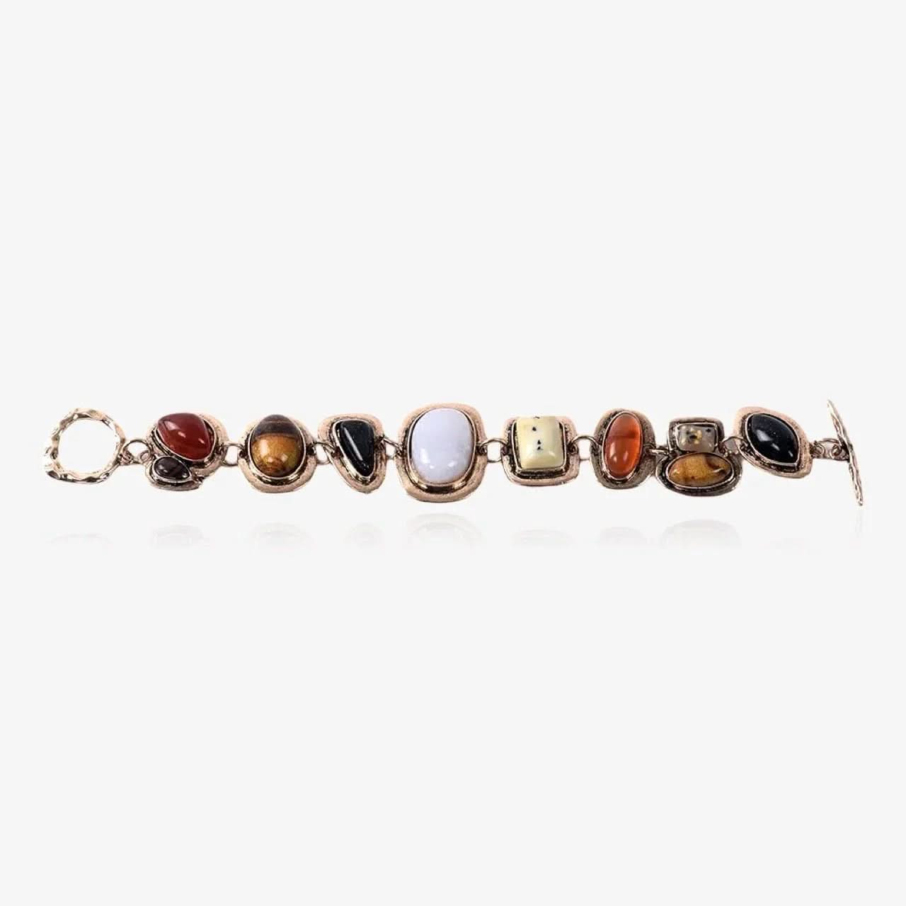 Natural Stone Boho Bracelet