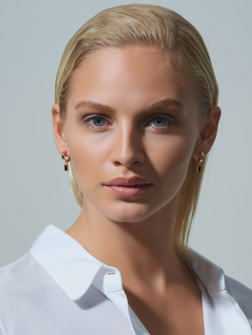Noctura Earrings – Black Onyx
