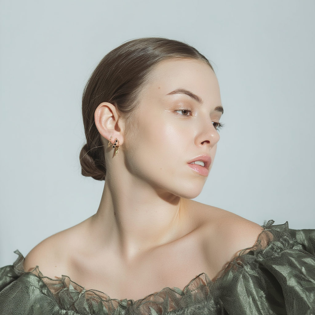 Ruby Earrings