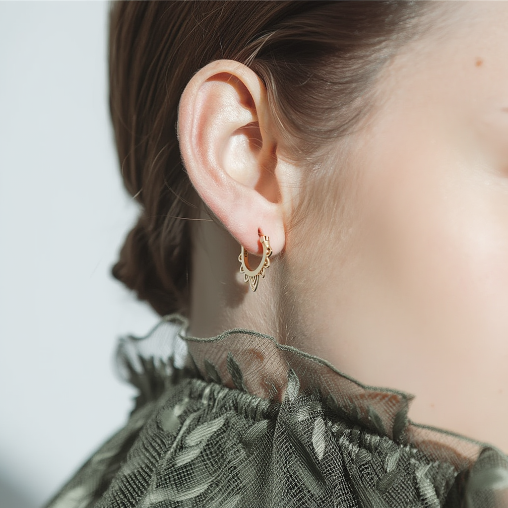 Ruby Earrings