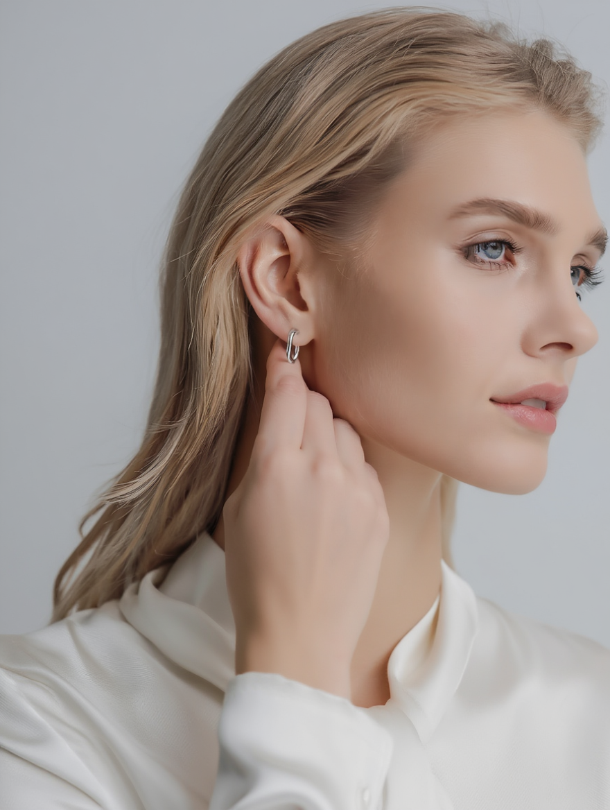 Nami Earrings - Silver