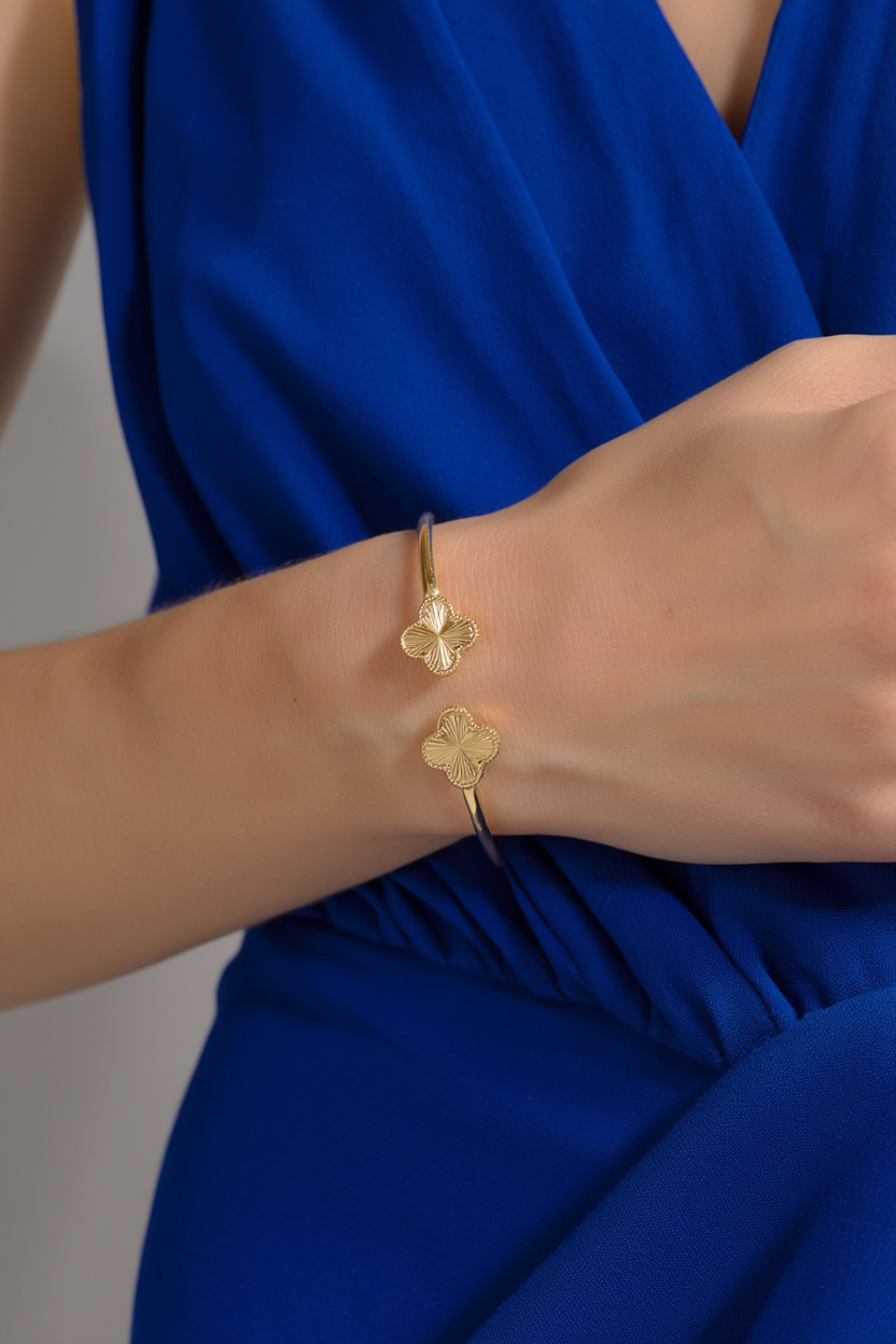 Flower Wrap Bangle