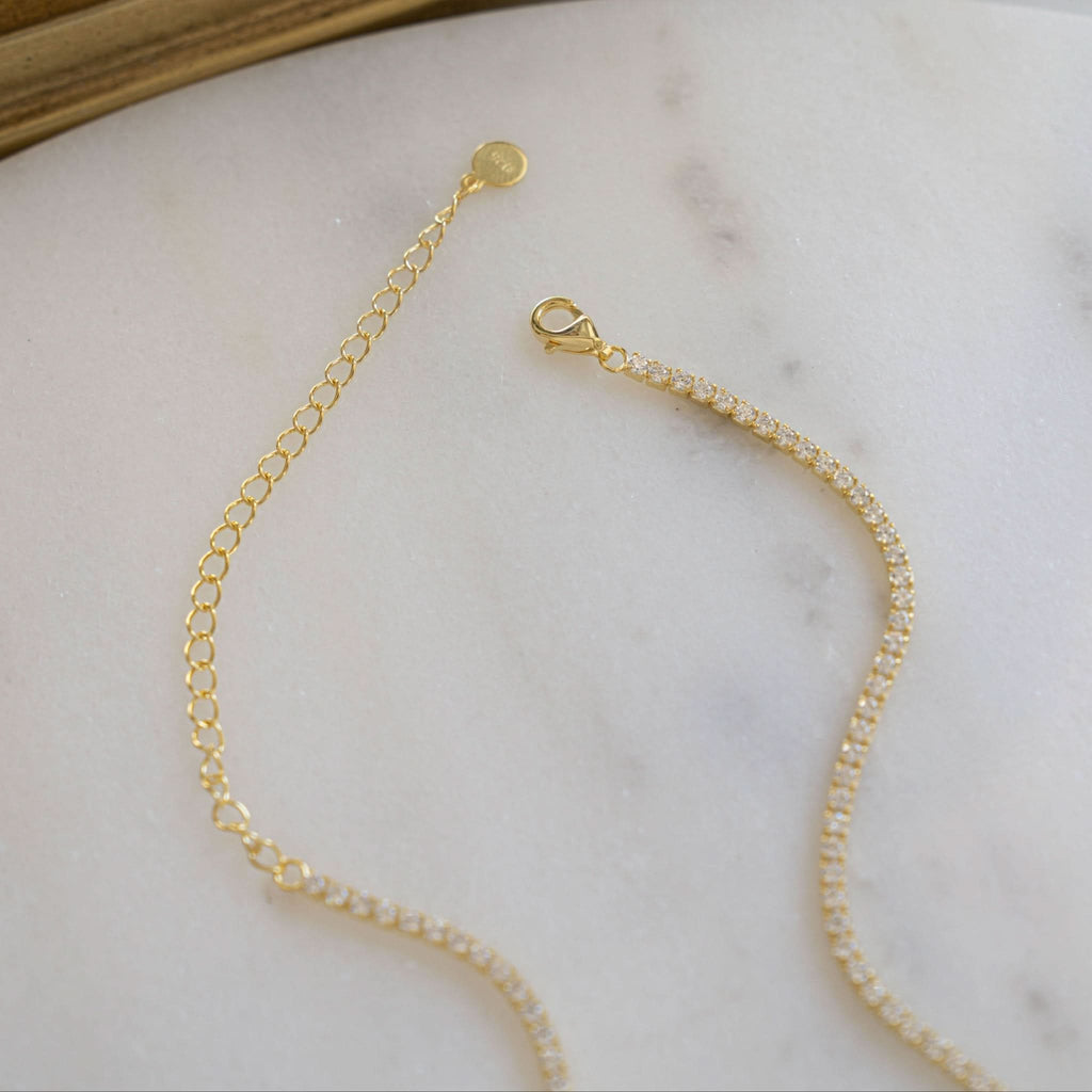 2mm Tennis Necklace