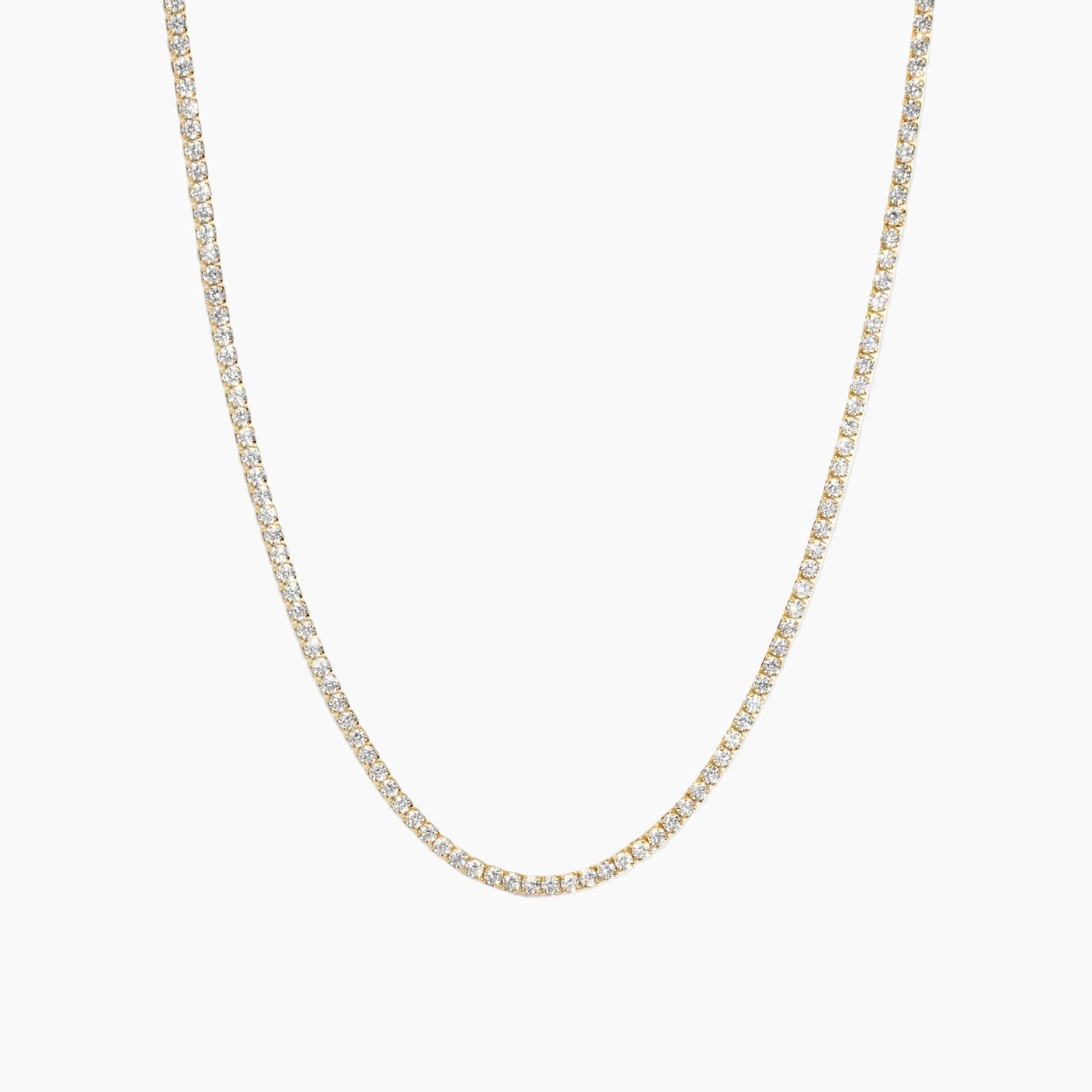 2mm Tennis Necklace