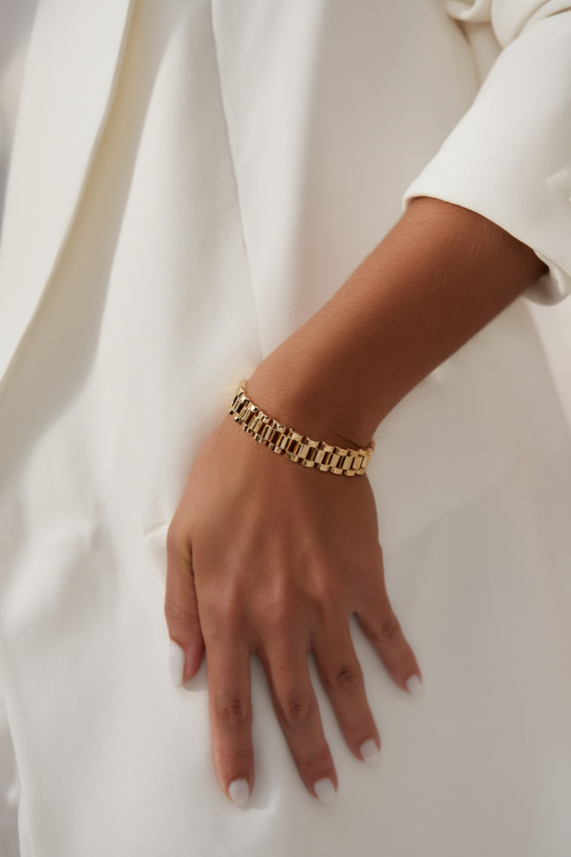 Presidente Bracelet - Gold