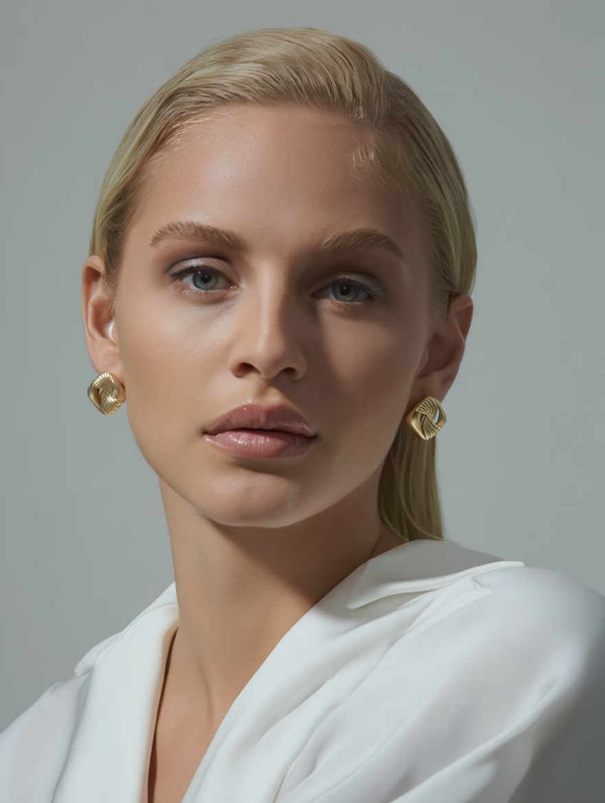Elva Earrings  - Gold
