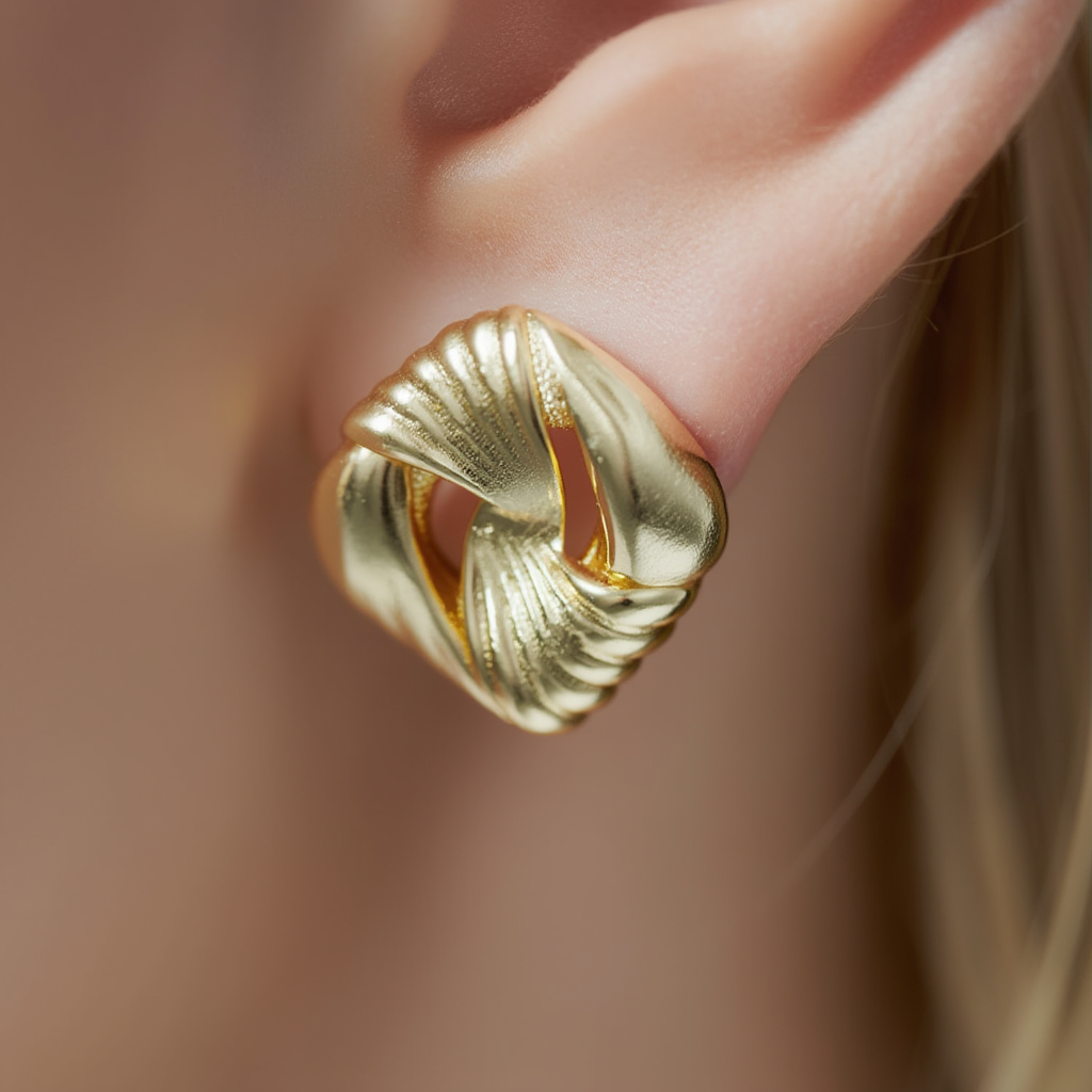 Elva Earrings  - Gold
