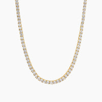 3mm Diamond Tennis Necklace