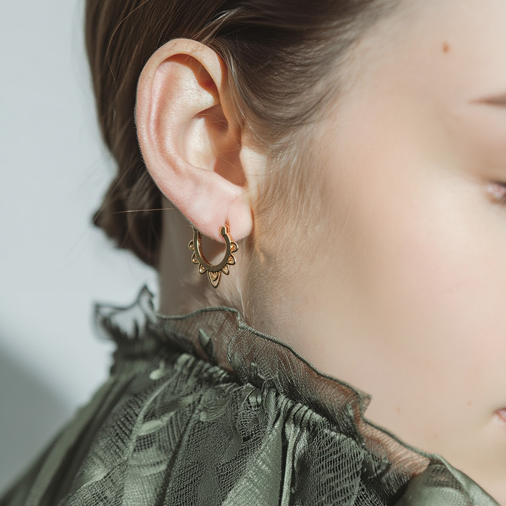 Ruby Earrings