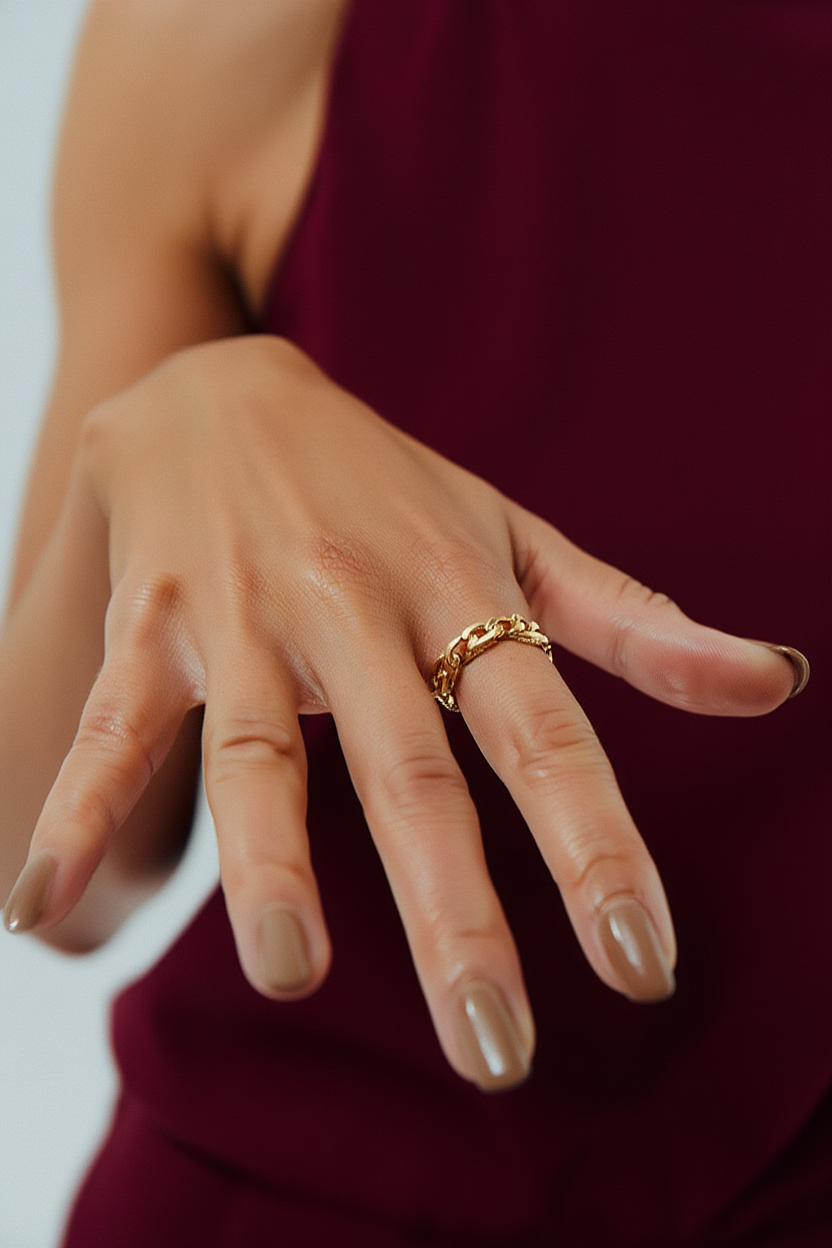 Chain Ring - Gold
