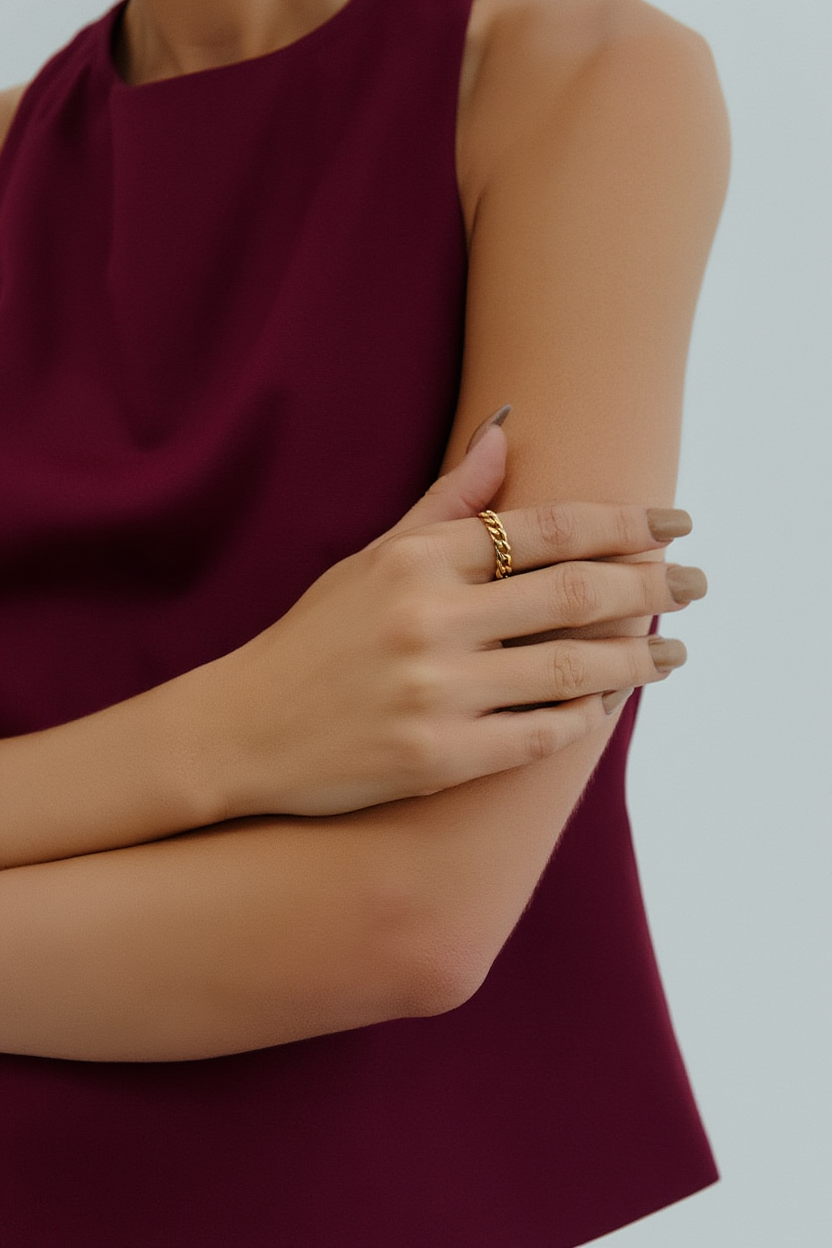 Chain Ring - Gold