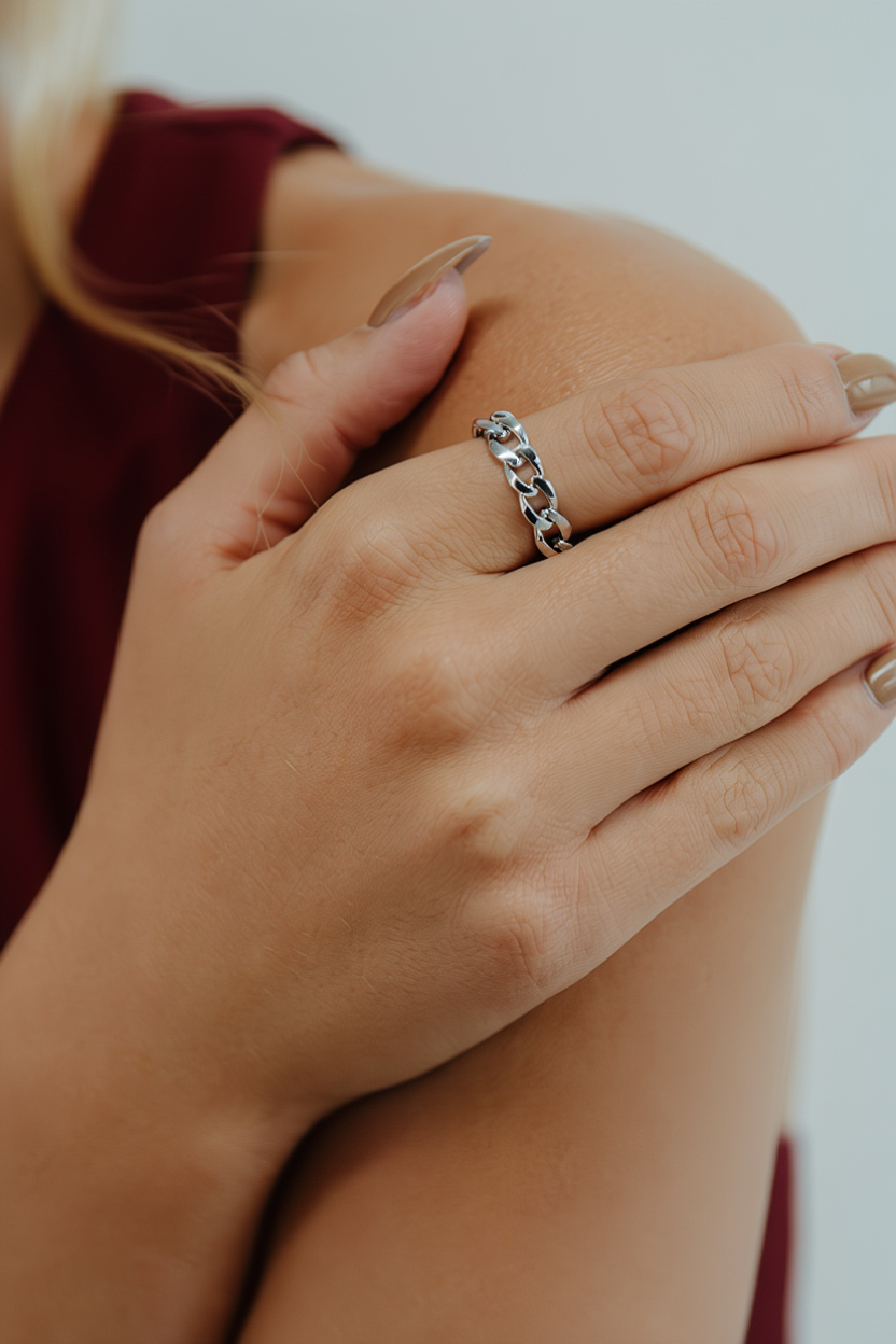Chain Ring - Silver