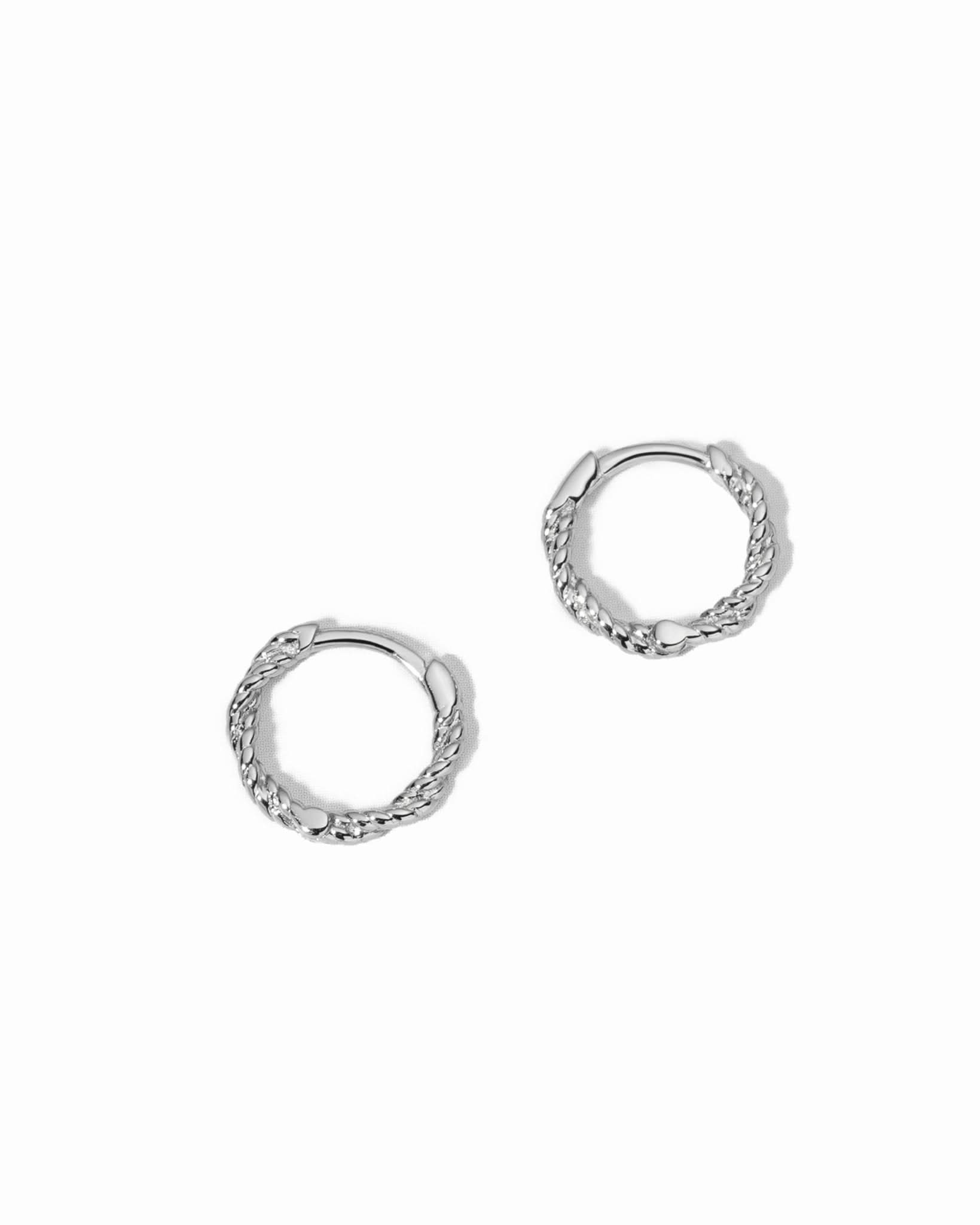 8mm Spiral Huggie