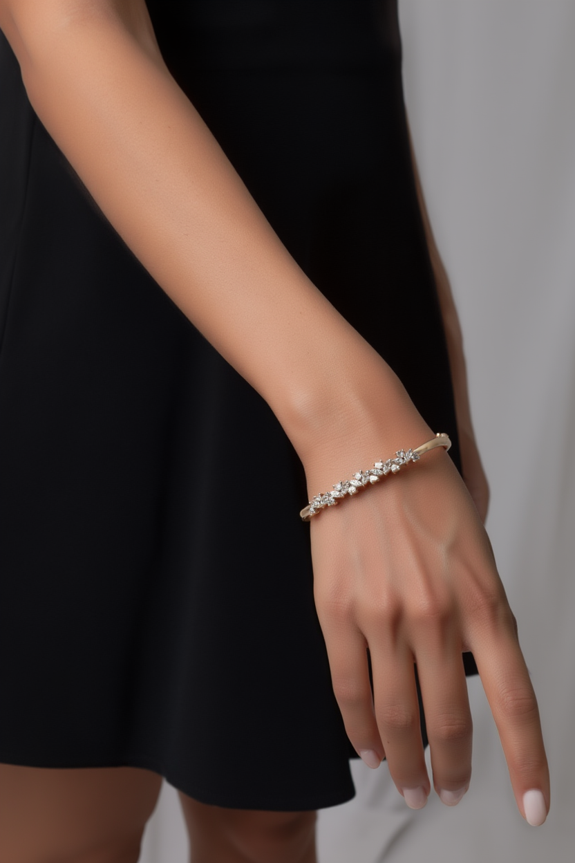 Multi-Stone Bangle
