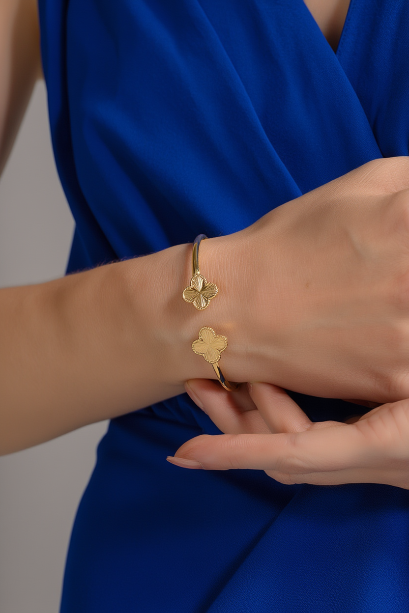 Flower Wrap Bangle