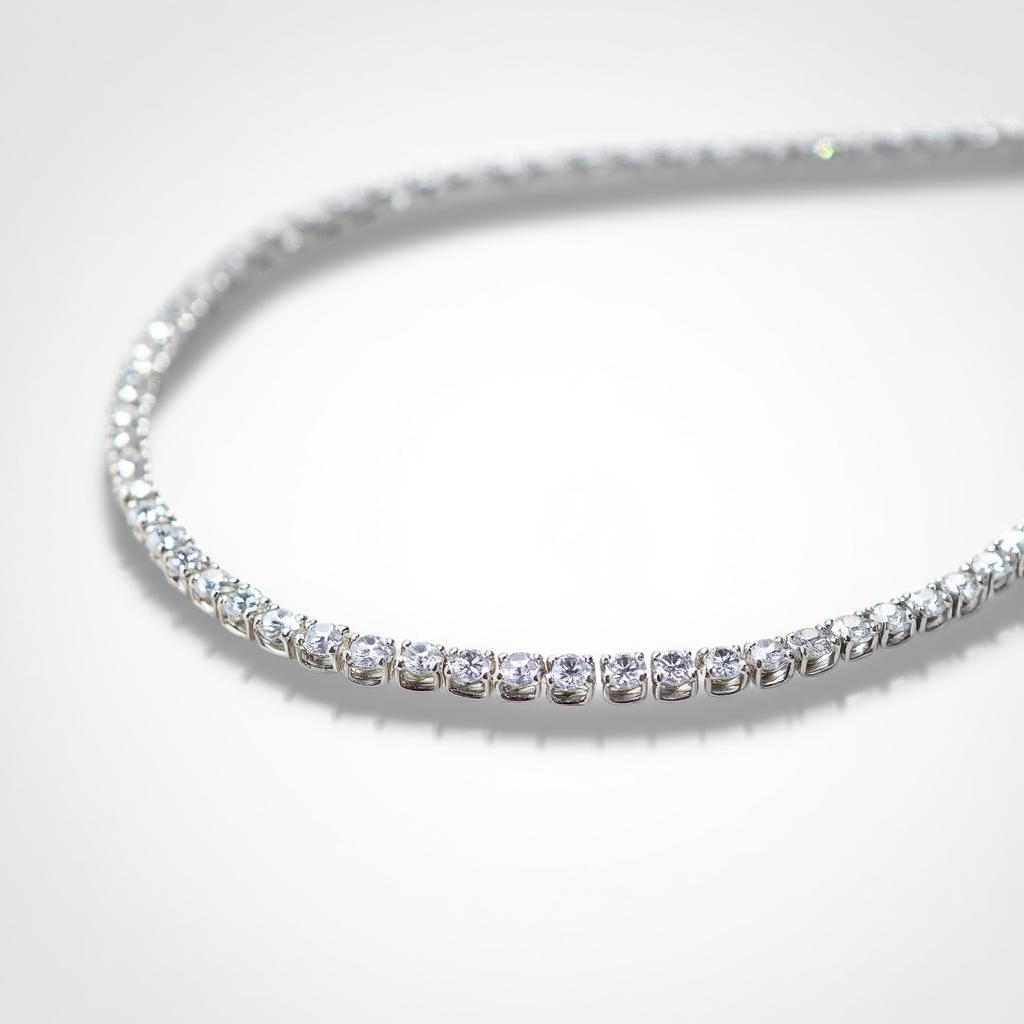 2mm Tennis Necklace