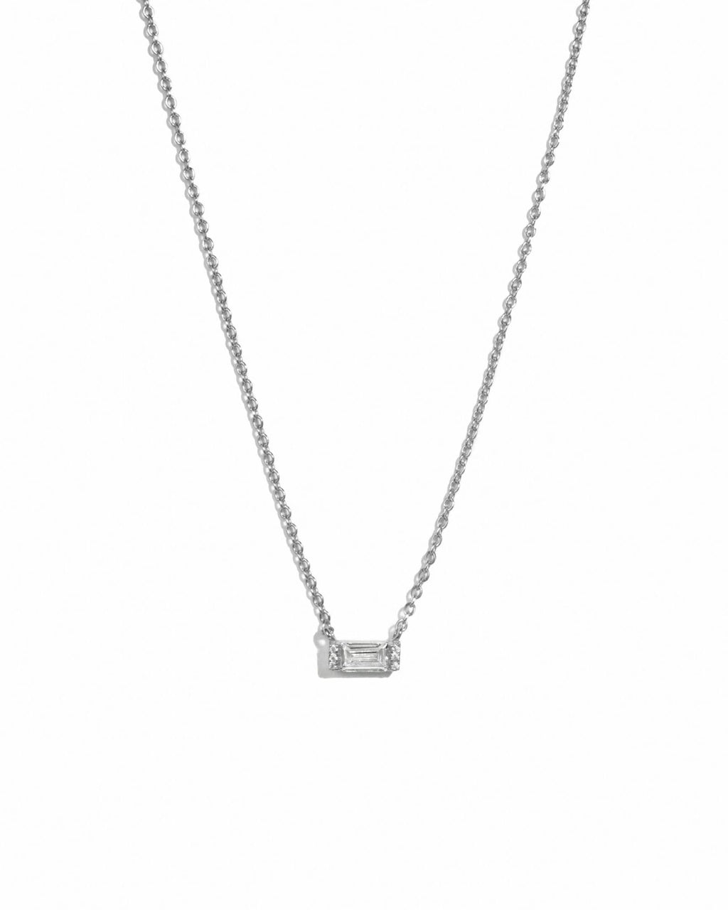 Baguette Necklace