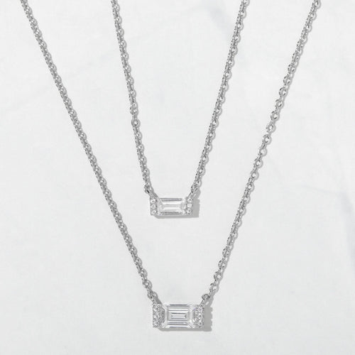 Baguette Necklace