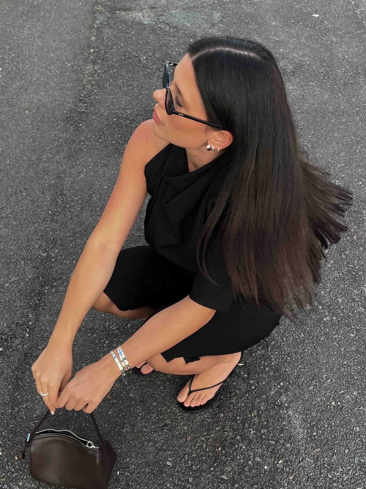 Blanca Bracelet Thin Band - Silver