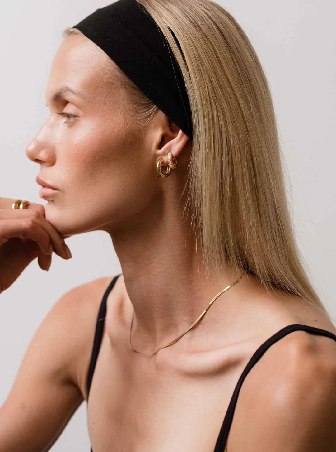 Noor Earrings – Gold