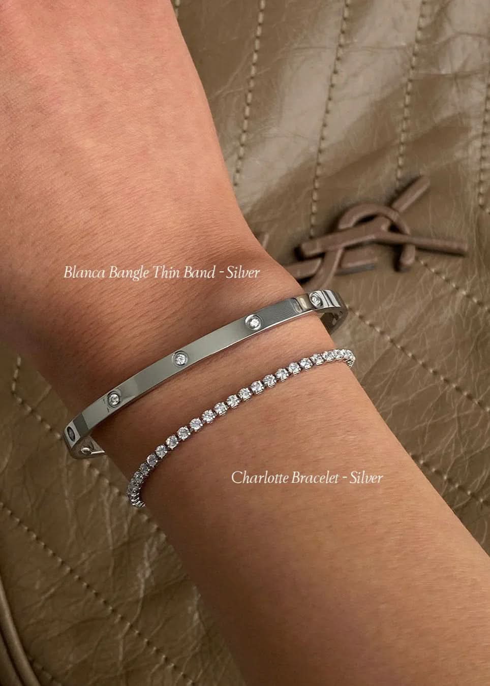 Charlotte Bracelet - Silver