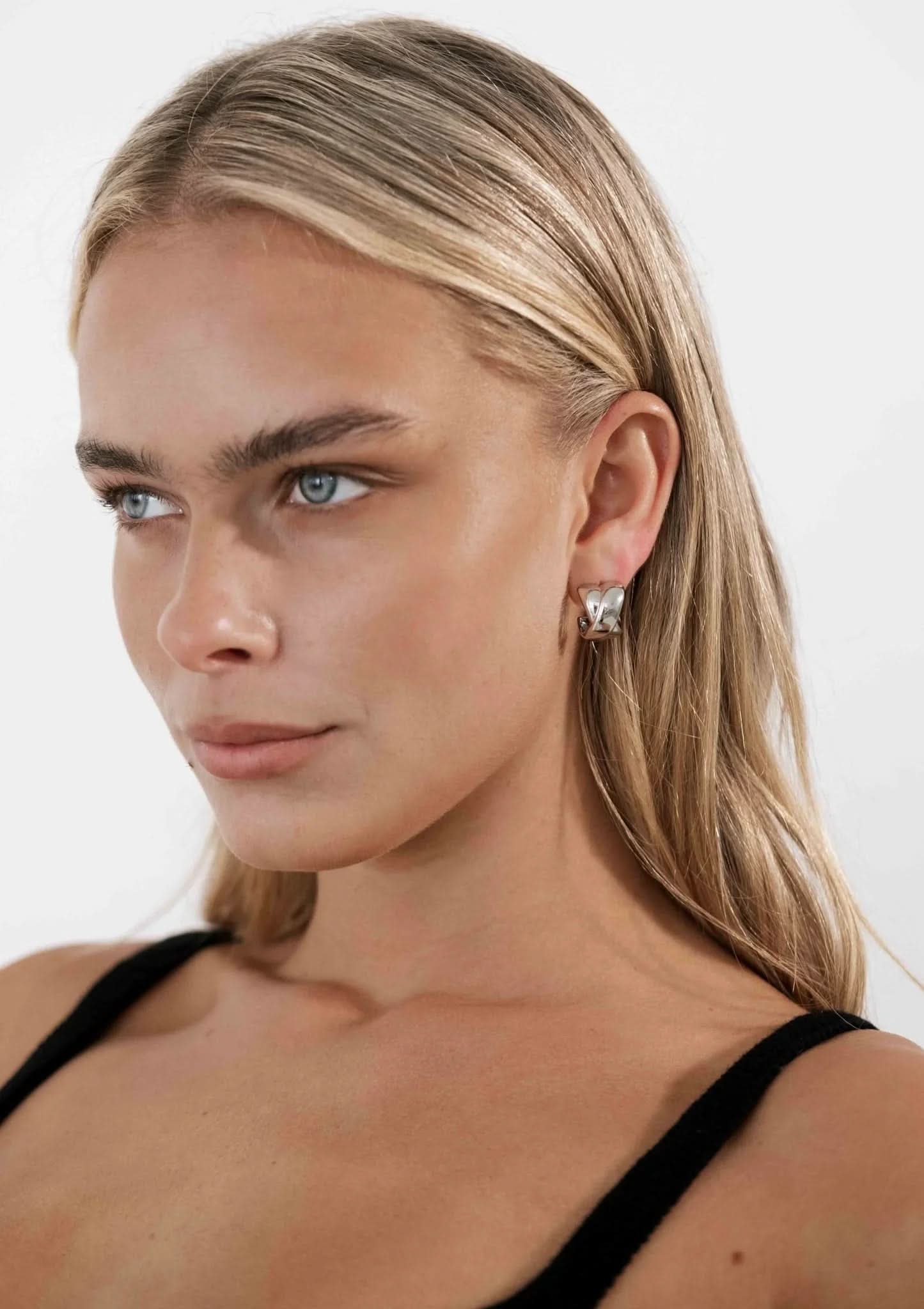 Zaria Earrings – Silver