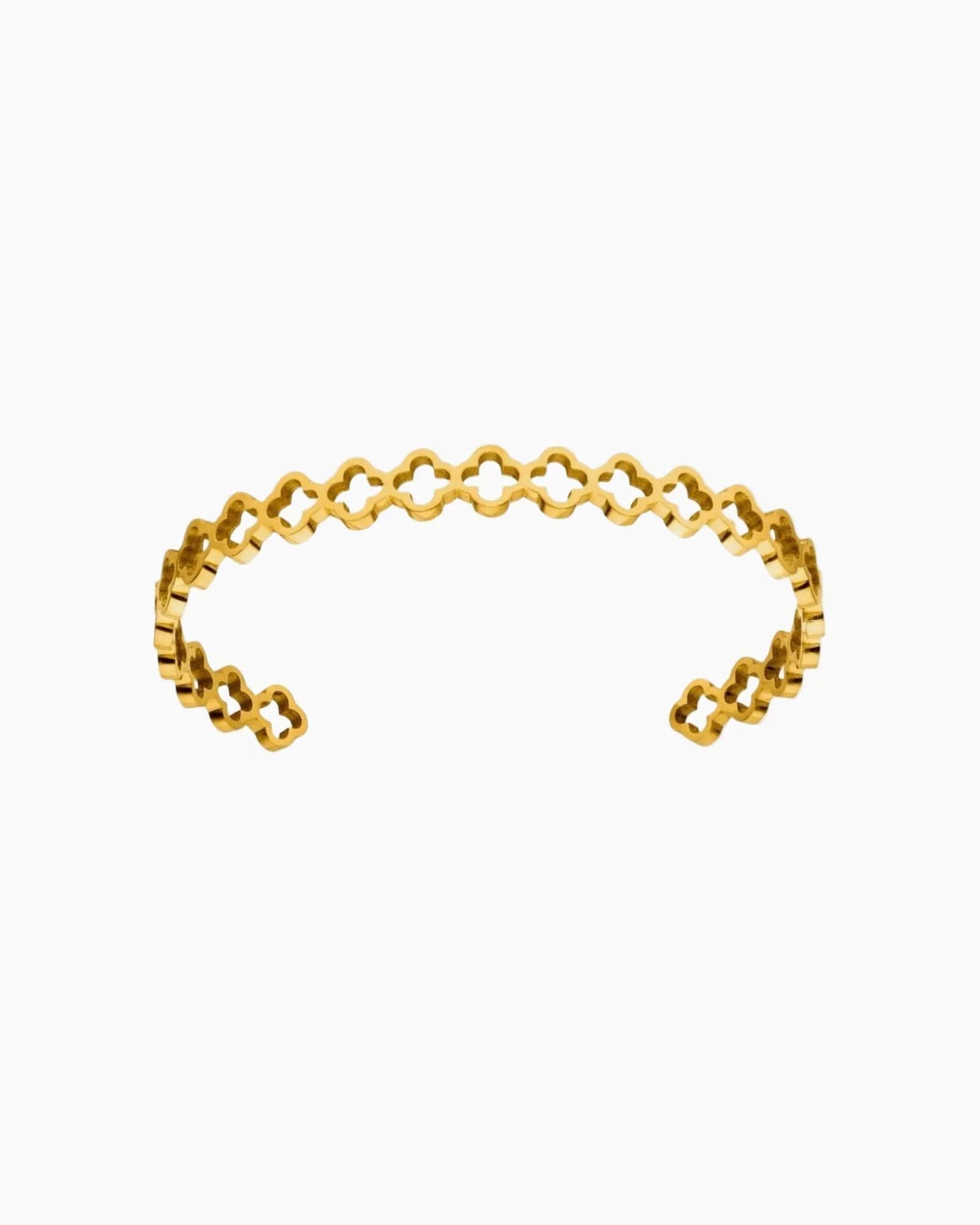 Clover Cuff Bracelet