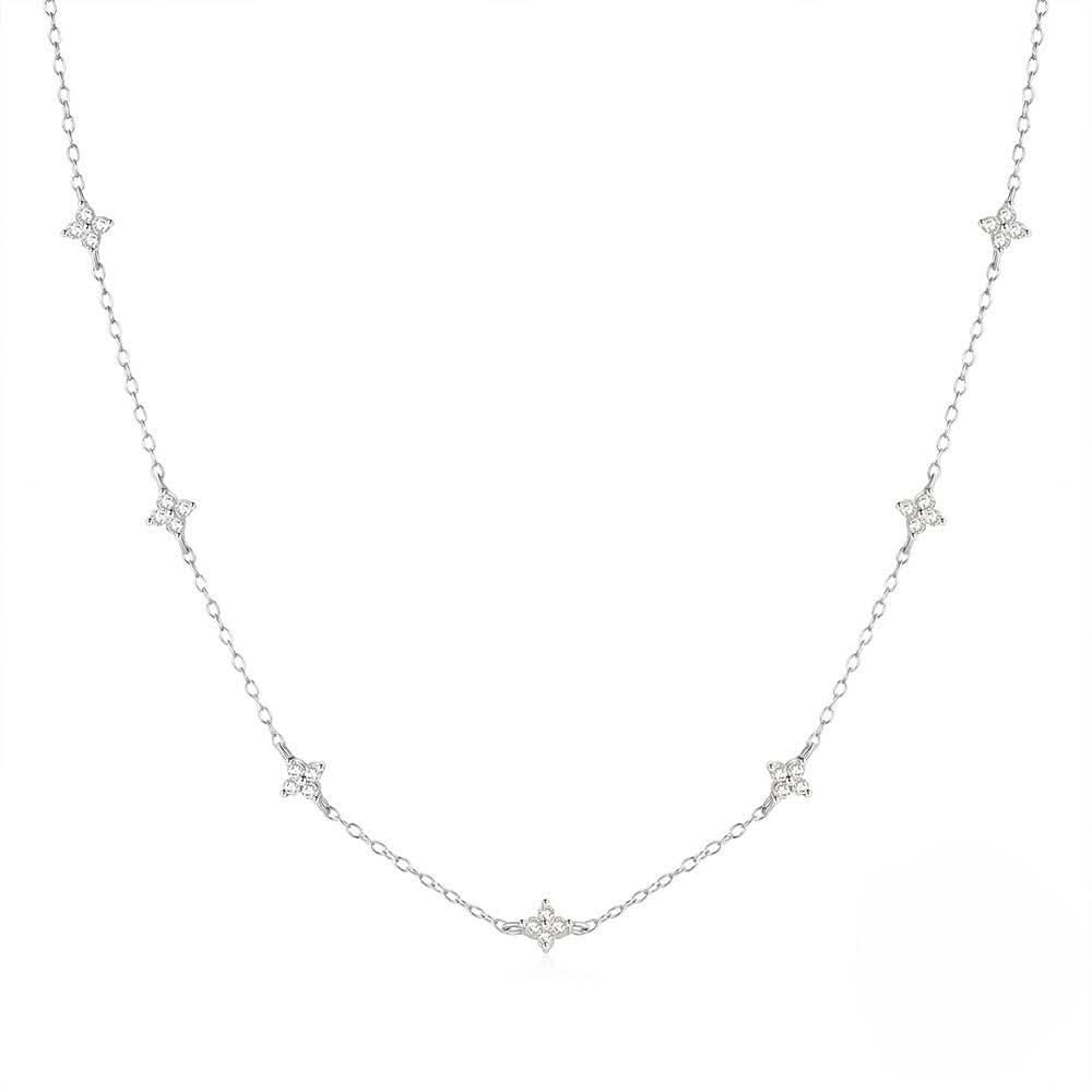 Dainty Necklace with Stars