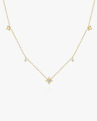 Dainty Necklace with Stars