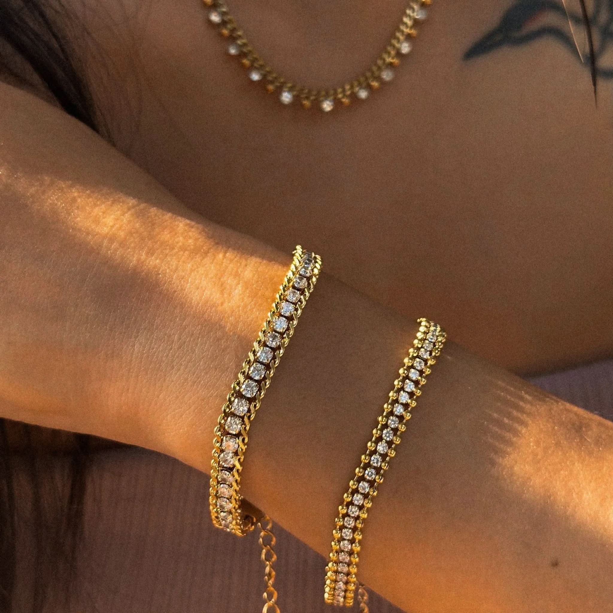 Elevated Tennis Bracelet