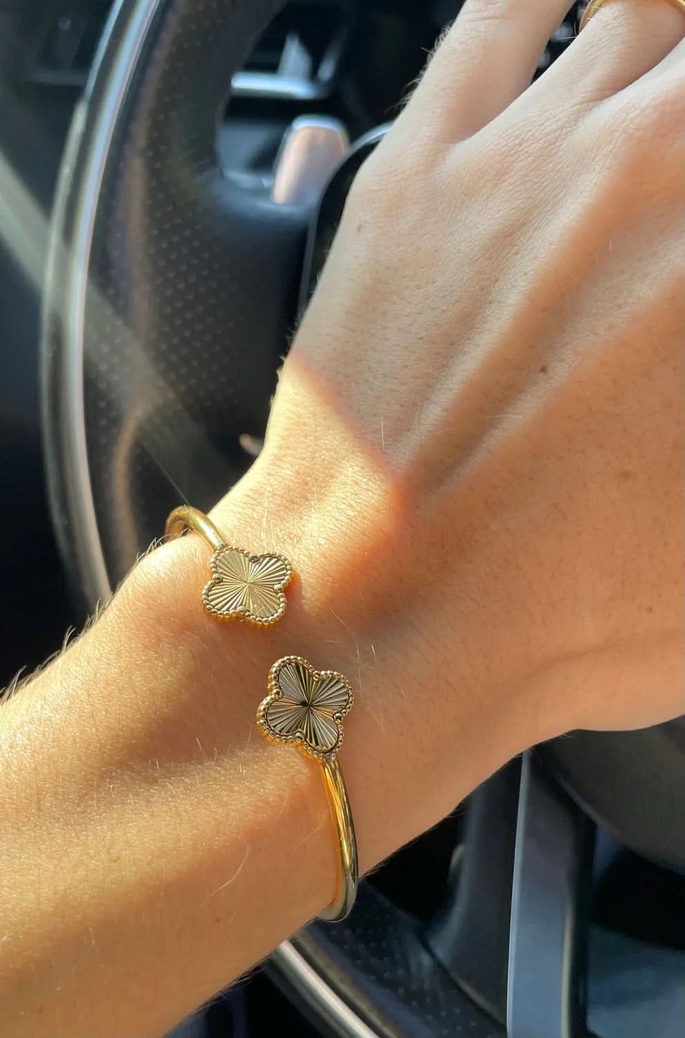 Flower Wrap Bangle