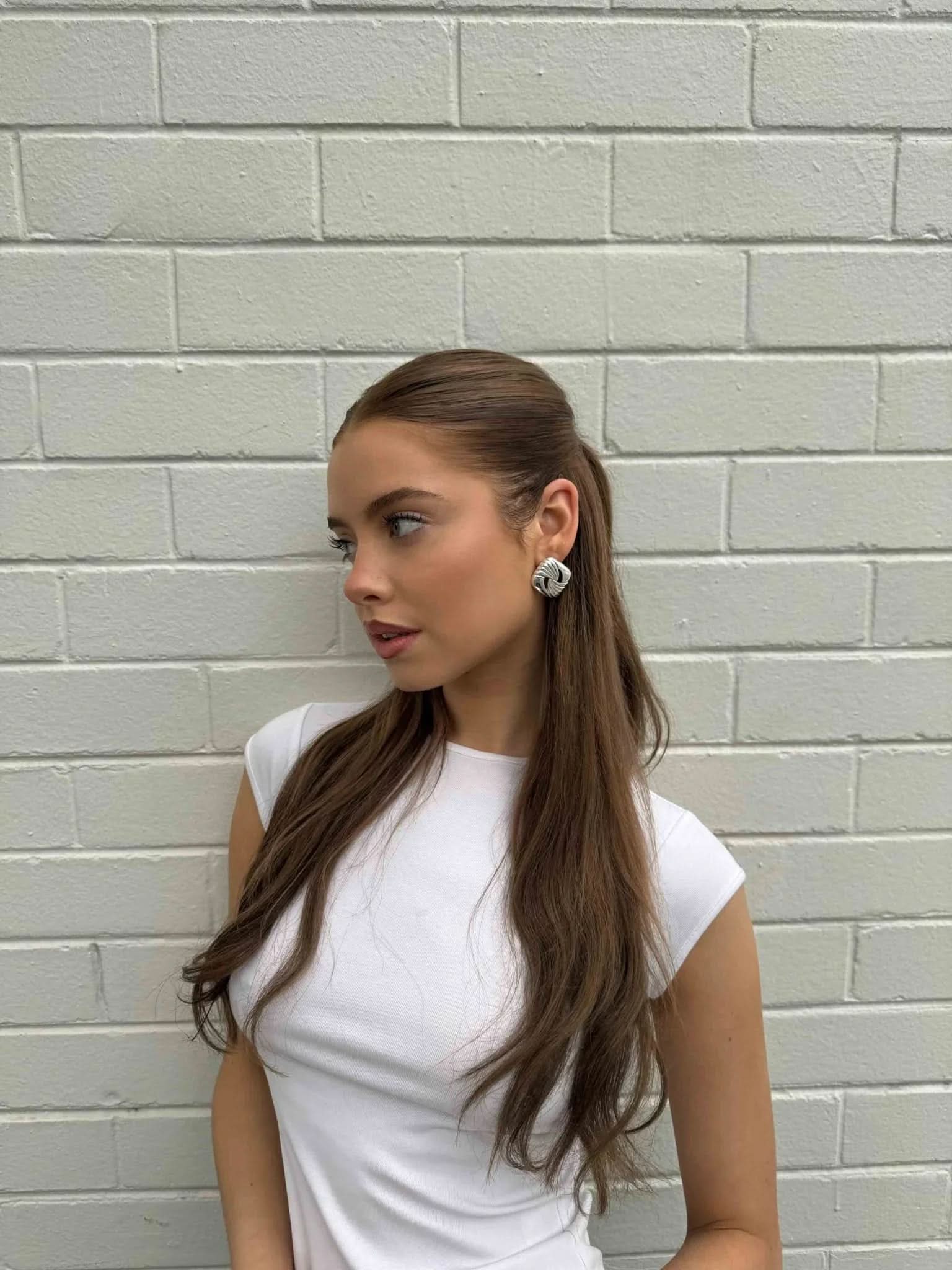 Elva Earrings - Silver