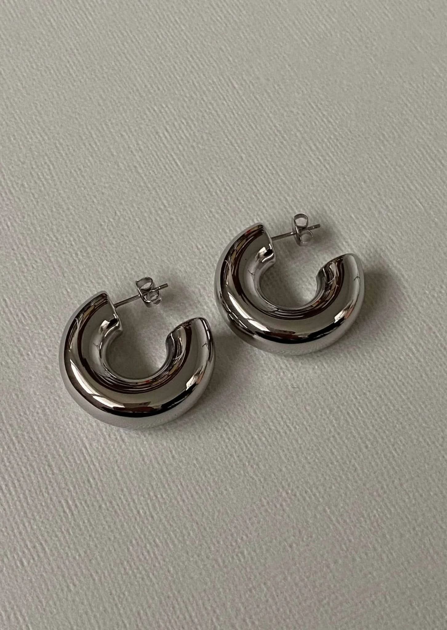 Noa Hoops – Silver
