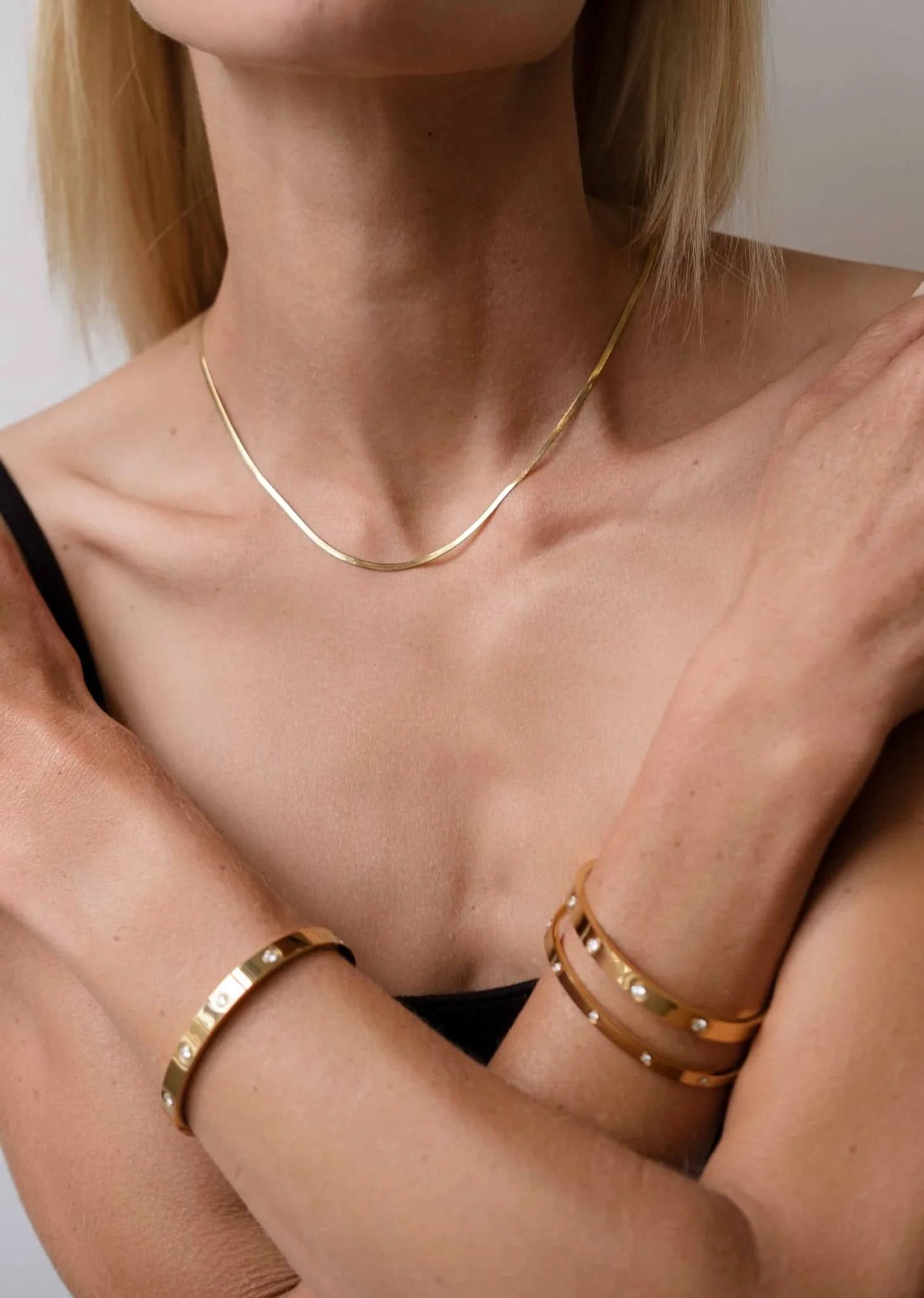 Indie Necklace 2mm - Gold