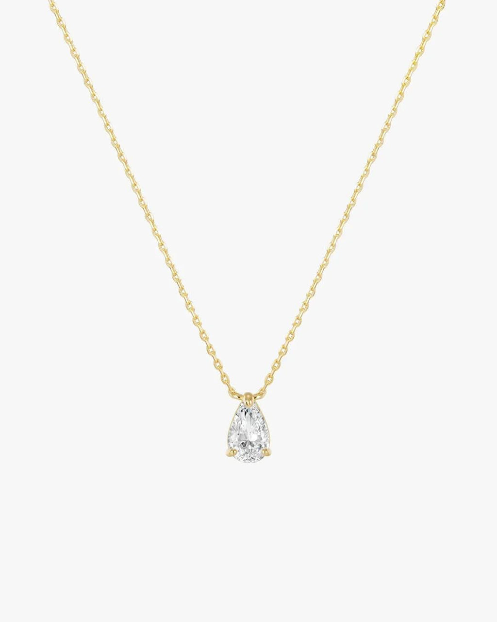 Iriss Necklace Pear - Gold