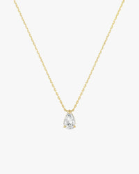 Iriss Necklace Pear - Gold