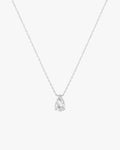 Iriss Necklace Pear - Silver