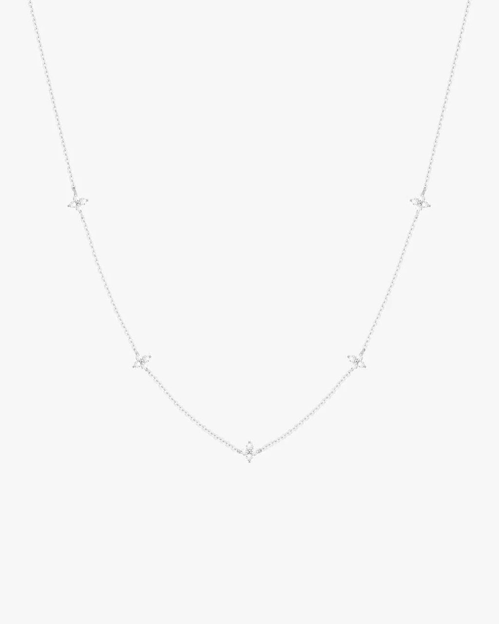 Loria Necklace Multi - Silver