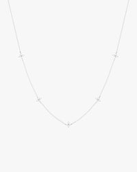 Loria Necklace Multi - Silver