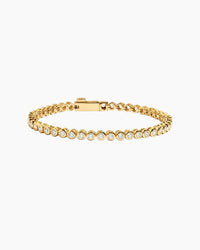 Mini Round Bezel Tennis Bracelet