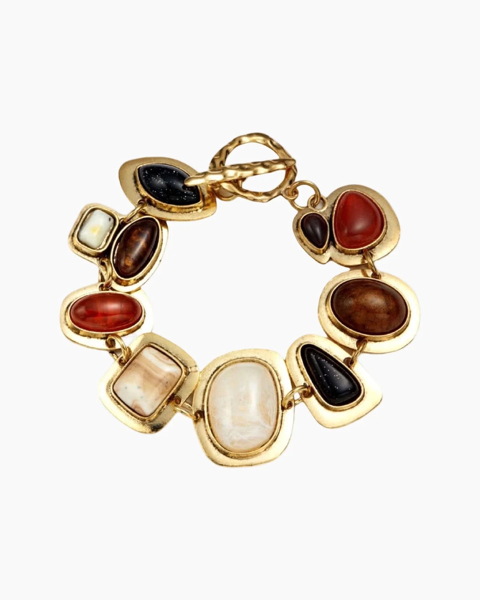 Natural Stone Boho Bracelet
