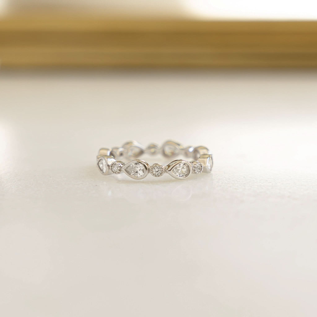 Pear Stacking Ring