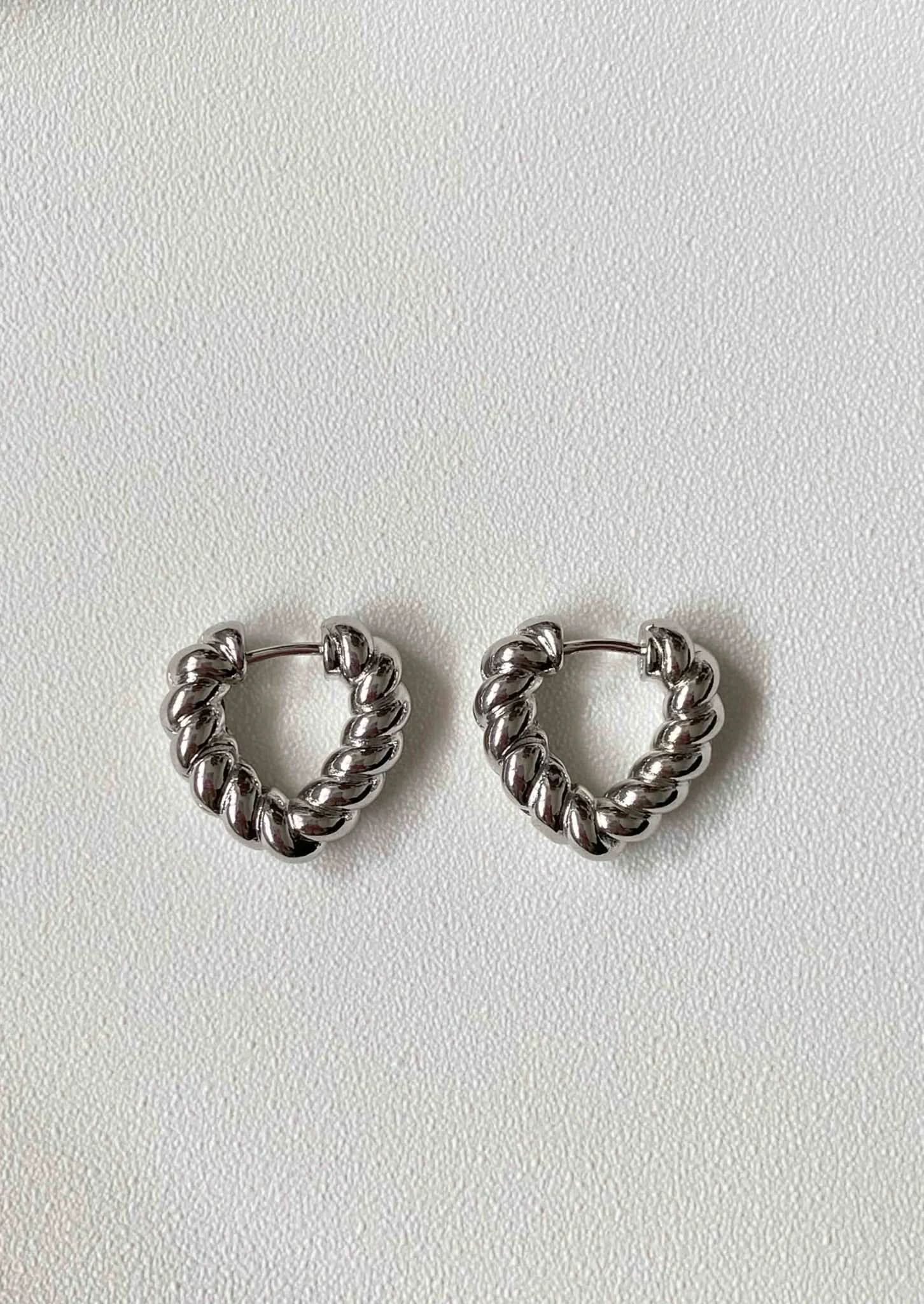 Zenya Earrings – Silver