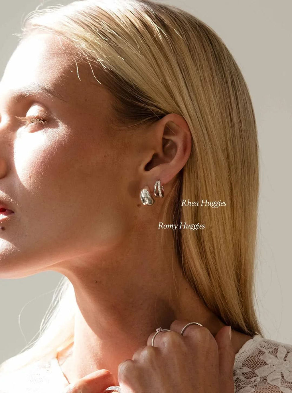Rome Earrings - Silver