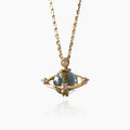 Saturn Planet Necklace