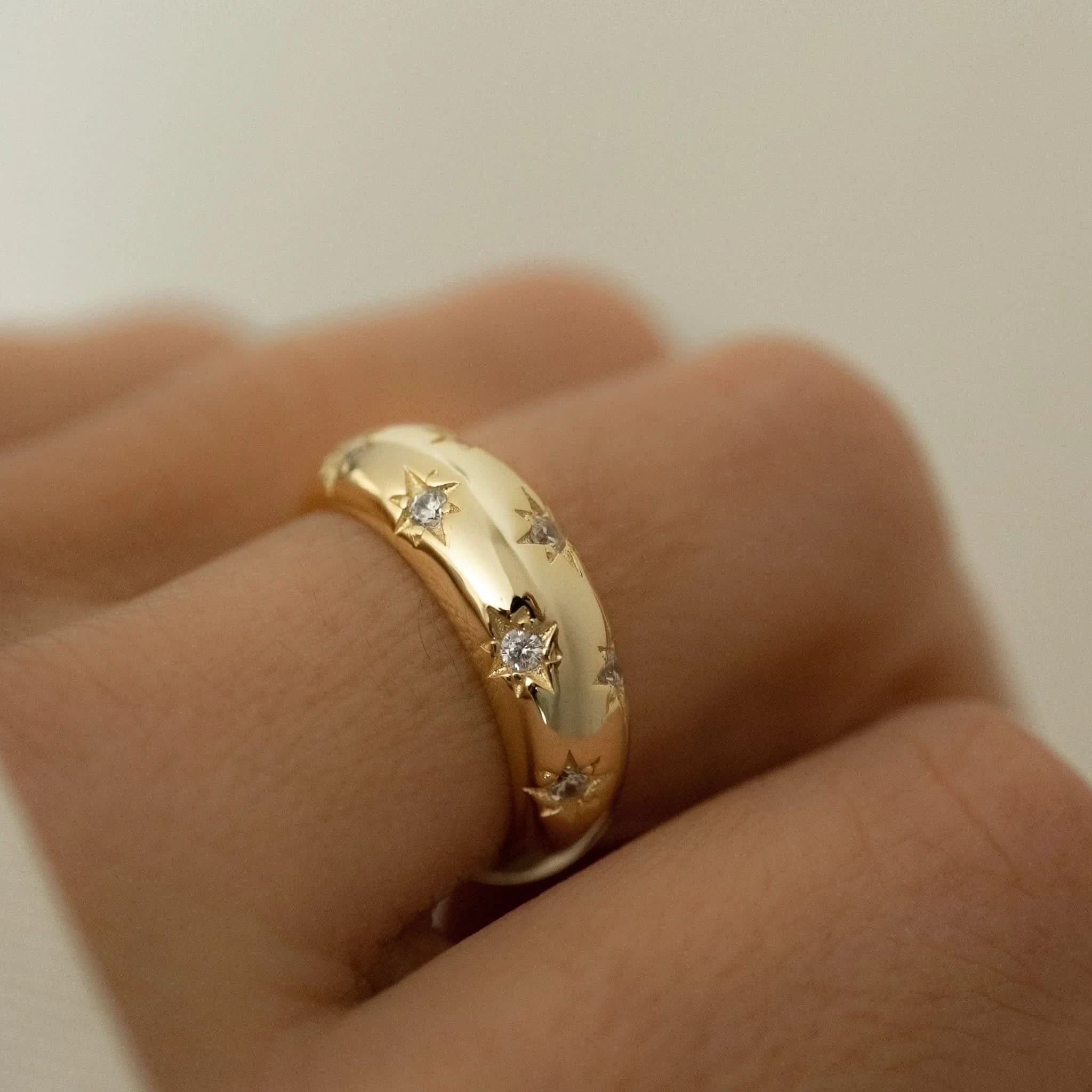 Star Dome Ring