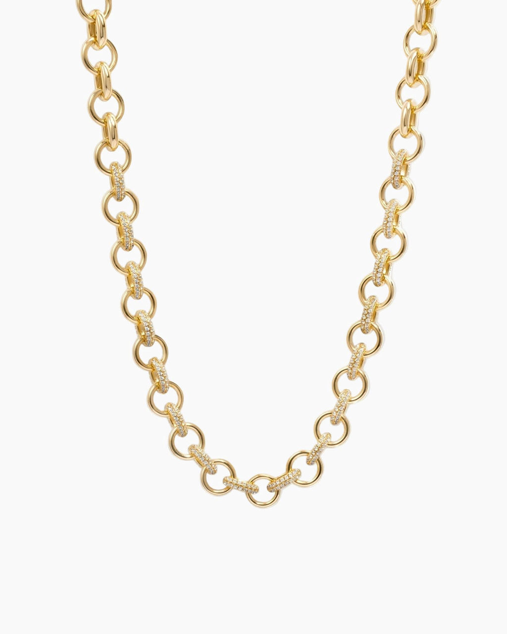 Statement Pavé Necklace