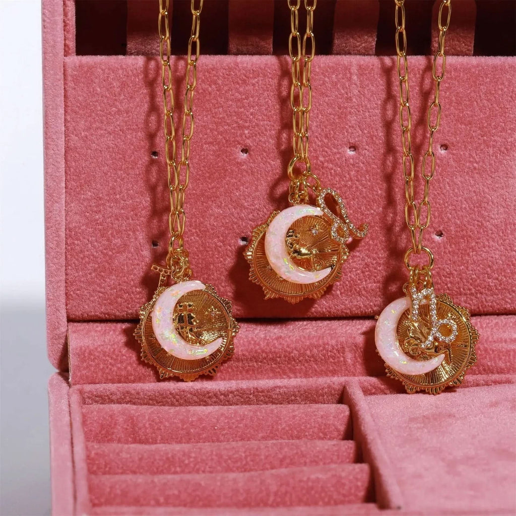 Zodiac Opal Necklace